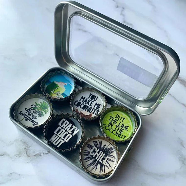 Coconuts Magnets - Set of 6 - Gifts for You 'n Me