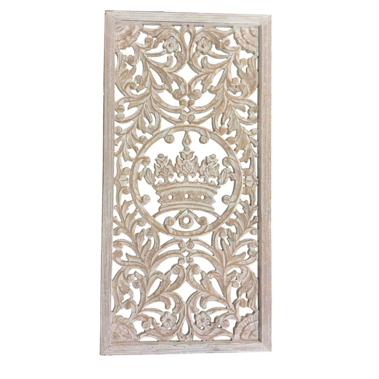 Regency 3-D Carved Wood Wall Art Panel - Gifts for You 'n Me