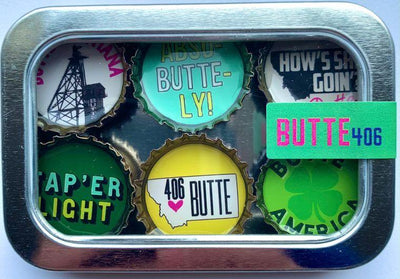 Butte Montana Magnet - Set of 6