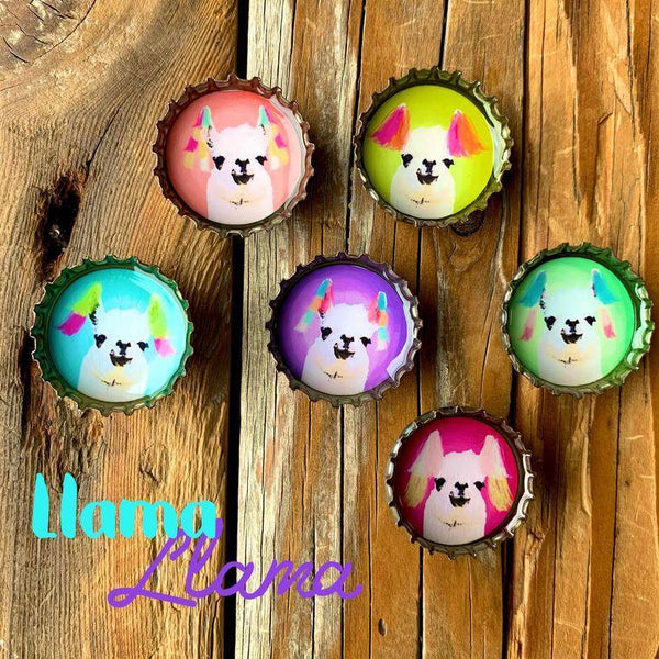 Llama Llama Magnets - Set of 6 - Gifts for You 'n Me