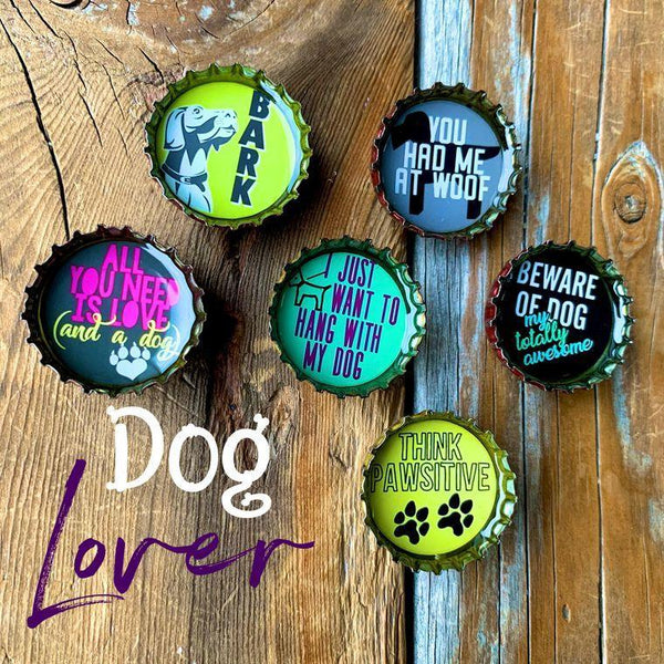 Dog Lover Magnets - Set of 6 - Gifts for You 'n Me