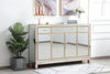Reflexion Antique Gold 56-Inch Mirrored Sideboard