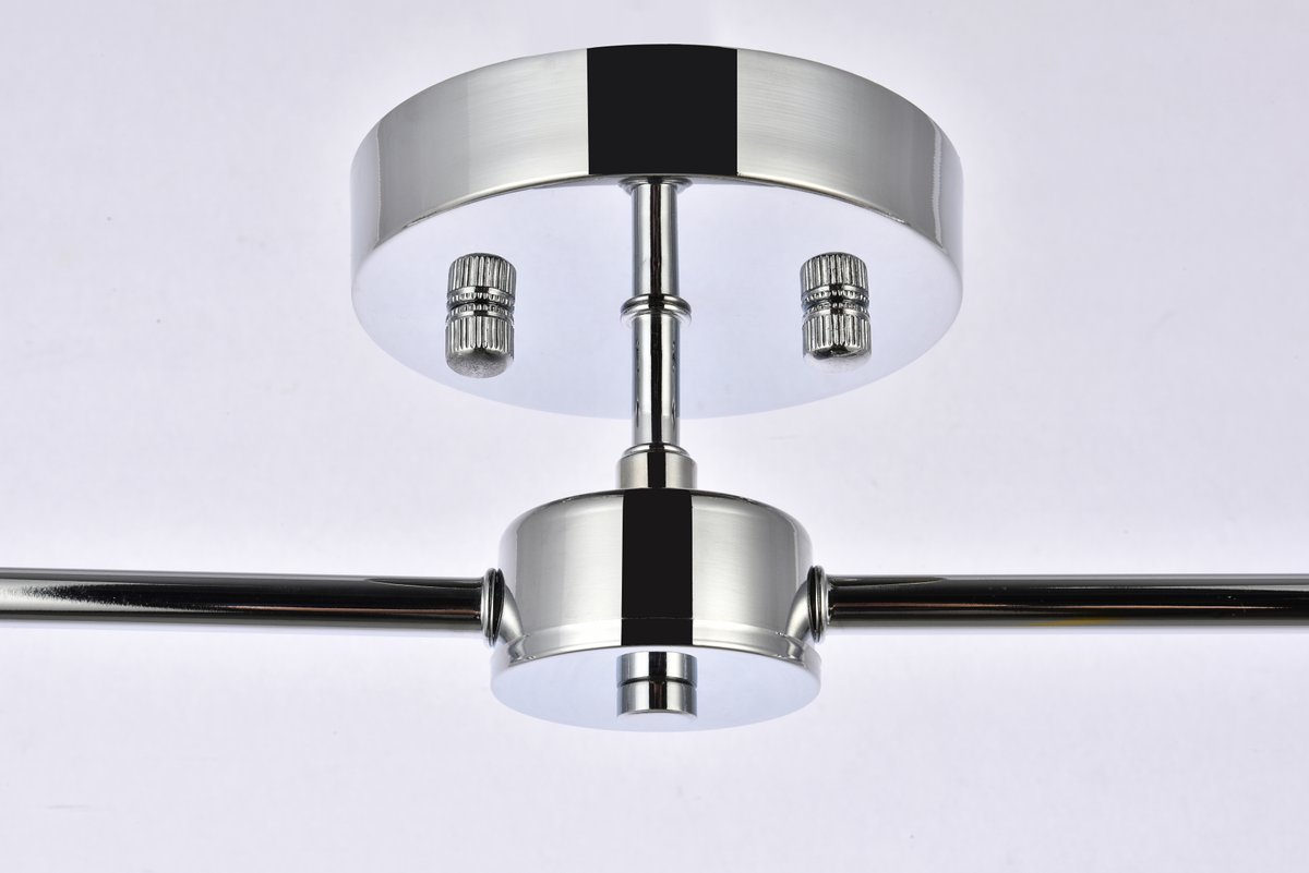 Zane 2 lights chrome flush mount - Gifts for You 'n Me