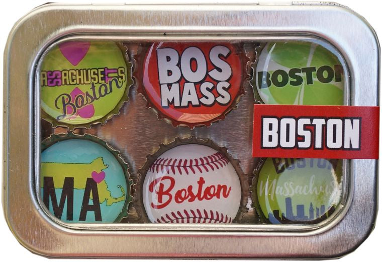 Boston Magnet - Set of 6 - Gifts for You 'n Me