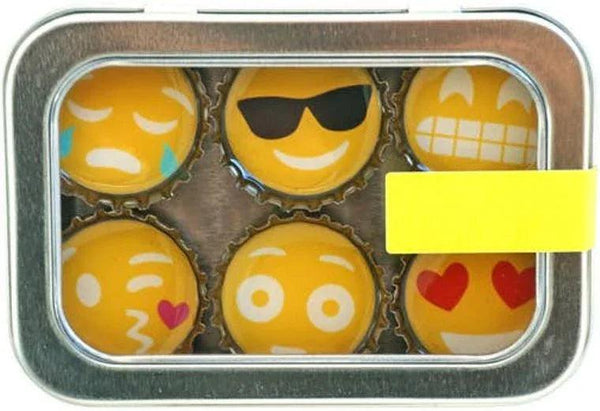 Emoji Magnets - Set of 6 - Gifts for You 'n Me