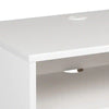 Hanging 2-Piece White 1-Drawer Nightstand Bedroom Set