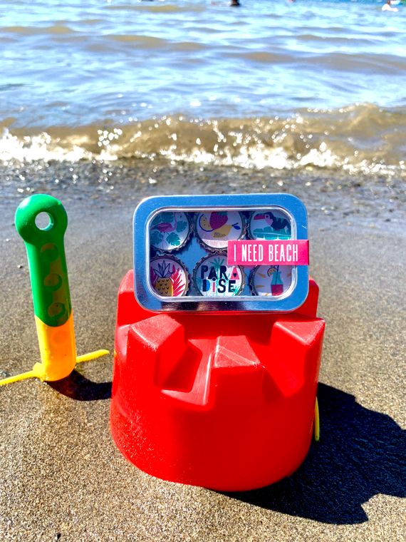 I Need Beach Summer Magnets - Set of 6