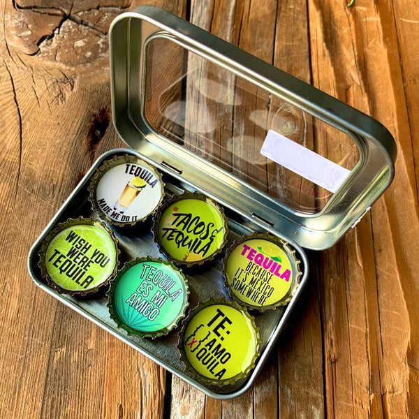 Tequila Magnets - Set of 6 - Gifts for You 'n Me