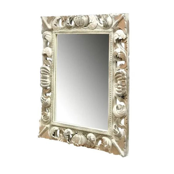 NOTRE DAME Hand-Carved Wood Wall Mirror - Gifts for You 'n Me